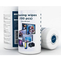 GEMBIRD ALCOHOL SCREEN CLEANING WIPRES 100PCS