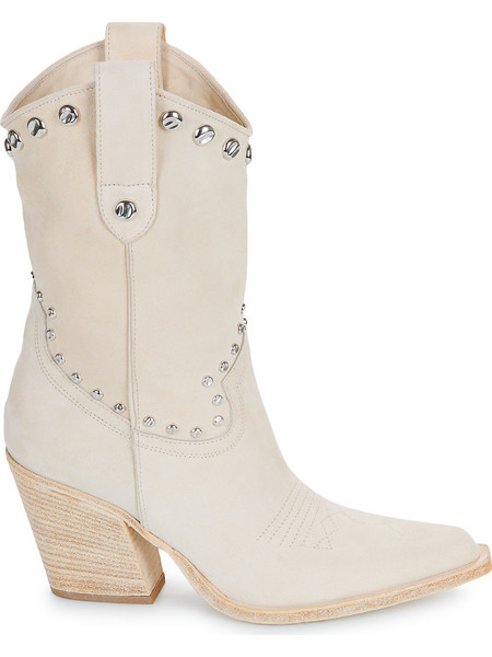 Μπότες Fru.it 8570-944-CUOIO-GREZZO-VELOUR-AVORIO
