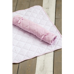 Στρωματάκι/Αλλαξιέρα 55x75 Snuggle - Pink της Nima Bebe 100% Cotton 55x75