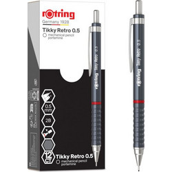 Rottring Retro Grey Μηχανικό Μολύβι 0.5 mm Χρώμα Γκρι 1405.5005.03 2202567