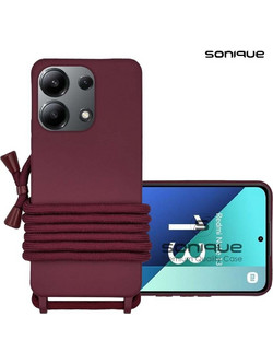 Sonique Strap CarryHang Back Cover Bordeaux (Xiaomi Redmi Note 13 4G)