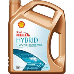 Shell Oil Helix Hybrid Συνθετικό Λάδι Αυτοκινήτου 0W-20 5lt