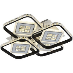 Φωτιστικό οροφής LED - Πλαφονιέρα με Dimmer - 6018-4BK - 941464