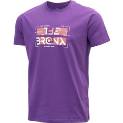 BRILLE Κοντομάνικη Μπλούζα The Bronx PURPLE άνδρες