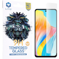 Προστασία οθόνης κινητού Lito 2.5D Classic Glass for Oppo A98 5G / A79 5G / A58 4G / OnePlus Nord N30 SE Clear