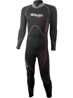 Aropec Black Ολόσωμη Στολή Κατάδυσης Neoprene για Θαλάσσια Σπορ 3mm
