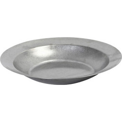 ANTIQUE STONEWASH GREY ΠΙΑΤΟ ΒΑΘΥ SS 18/10 23Χ23Χ3ΕΚ. | Συσκευασία 4 τμχ