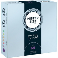 My.Size 69mm Mister Size Προφυλακτικά Λεπτά με Λιπαντικό 36τμχ