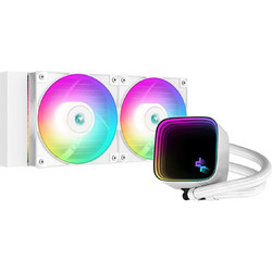 Deepcool LS520 SE White Υδρόψυξη CPU 120mm RGB για Socket 115x / AM4 / 1200 / 1700 / AM5