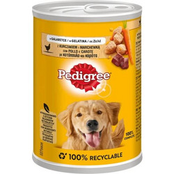 Pedigree Pate Chicken & Carrots 400gr