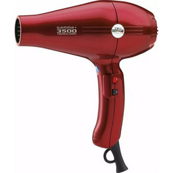 Gamma Piu 3500 Tormalionic Επαγγελματικό Πιστολάκι Μαλλιών Ionic 2500W Red