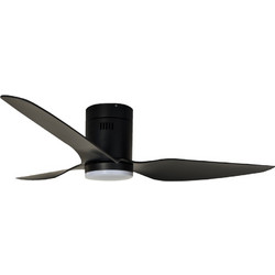 It-Lighting Alamo 102000520 Ανεμιστήρας Οροφής 137cm 35W με Φως & Τηλεχειριστήριο Μαύρος