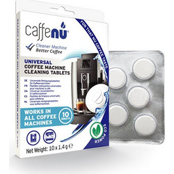 Ταμπλέτες καθαρισμού μηχανής καφέ Caffenu 10 τεμ. Tablets (νέα σύνθεση)