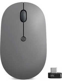 Lenovo Go Ασύρματο Ποντίκι Grey