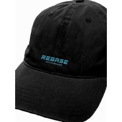Rebase Ανδρικό Καπέλο Jockey Υφασμάτινο Μαύρο RMHT-10