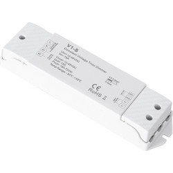 GLOBOSTAR(R) 73127 SKYDANCE V1-S CORE Dimmer 1CH DC 12-48V 15A 720W Max IP20 - AC TRIAC Push Dimming + Leading/Trailing Edge - M17.5xΠ4.5xΥ2.7cm