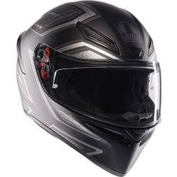 AGV K1 S Sling Matt Black Grey Κράνος Μηχανής Full Face 1500gr