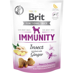 Brit Functional Snack Immunity Insect & Ginger 150gr