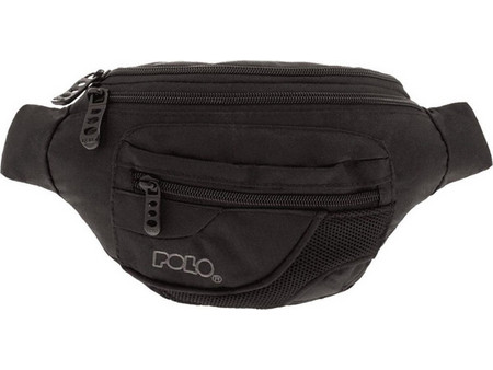 Polo All Trail Ανδρικό Τσαντάκι Μέσης Μαύρο 9-08-007-20