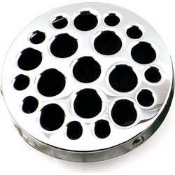 Baby Moon air cleaner assembly. Drilled