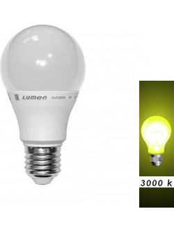Λάμπα LED Αχλάδι 10W E27 3000k 230V LUMEN