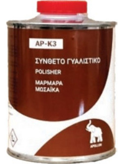 Σύνθετο Γυαλιστικό για Μάρμαρα-Μωσαϊκά AP-K3 750ml Apollon