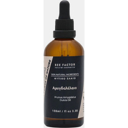 Bee Factor Βιολογικό Αμυγδαλέλαιο για Πρόσωπο Σώμα & Μαλλιά 100ml