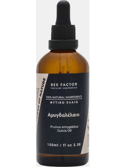 Bee Factor Βιολογικό Αμυγδαλέλαιο για Πρόσωπο Σώμα & Μαλλιά 100ml