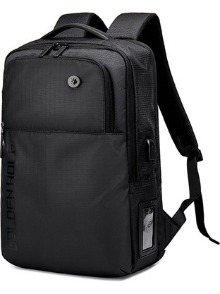 Golden Wolf GB00399 Αδιάβροχο Backpack Laptop 15.6" Black