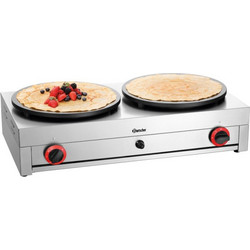 BARTSCHER 1043623 2CP400G ΕΠΑΓΓΕΛΜΑΤΙΚΗ ΚΡΕΠΙΕΡΑ ΑΕΡΙΟΥ ΔΙΠΛΗ 2*400ΜΜ ΜΑΝΤΕΜΕΝΙΕΣ ΠΛΑΚΕΣ