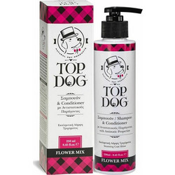 Top Dog Conditioner Σαμπουάν Σκύλου Flower Mix 250ml