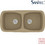 Sanitec Classic 319 Επικαθήμενος Νεροχύτης Γρανίτη Ματ Metallic Cream 93x51cm