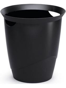 Καλάθι αχρήστων Durable μαύρο Trend 16L P.P. 1701710060