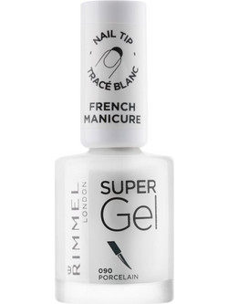 Rimmel London Super Gel 090 Porcelain Gloss Βερνίκι Νυχιών Μακράς Διαρκείας 12ml