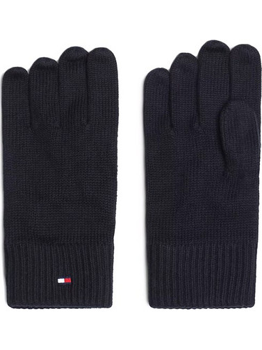 RIB EMBROIDERED ESSENTIAL FLAG GLOVES MEN TOMMY HILFIGER