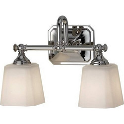 Απλίκα Φωτιστικό Μπάνιου 2xG9 Χρώμιο IP44 Concord FE-CONCORD-BATH Elstead Lighting-FE-CONCORD2-BATH-Χρώμιο FE-CONCORD2-BATH