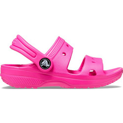 Crocs Classic Παιδικά Παπούτσια Θαλάσσης για Κορίτσι Φούξια 207537-6UB