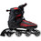 Coolslide Roma Inline Rollers Ενηλίκων Μαύρα Κόκκινα