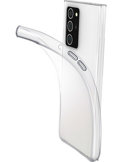 Cellular Line Fine Back Cover Silicone for Samsung Note 21 transparent