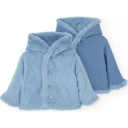 BOBOLI Jacket reversible for baby boy -BCI - 759001 - ΑΓΟΡΙ - OCEAN