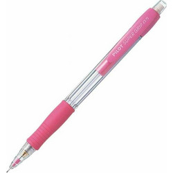 Pilot Super Μηχανικό Μολύβι 0.5mm με Γόμα Ροζ
