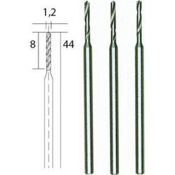 PROXXON ΤΡΥΠΑΝΙΑ 1,2mm ΣΕΤ 3 ΤΕΜ 2885600
