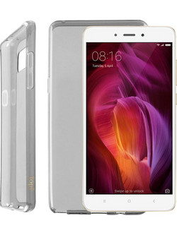 Xiaomi Redmi 4a Silicone Back Cover Case Grey OEM