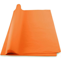 Χαρτί Αφής Μεταξωτό 50x70cm 26 Φύλλα Πορτοκαλί