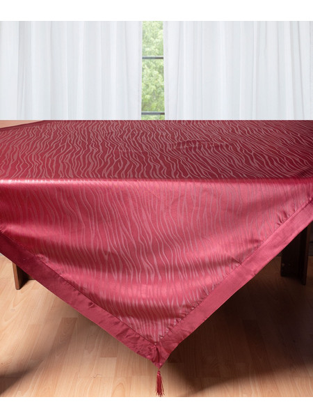 Σατέν τραπεζομάντηλο 2009 (160cm x 260cm) μπορντώ