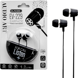 EV-229 Handsfree In-Ear 3.5mm Black