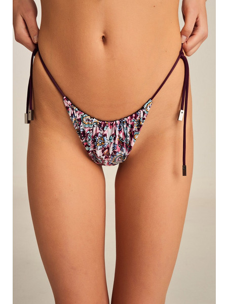 PCP Bella Bikini Brazil Animal Print Μωβ