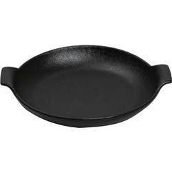 Σαγανάκι Stoneware Μαύρο Lava 24x21x6εκ. ESPIEL NOL113K2 - ESPIEL - NOL113K2