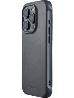 Θήκη iPhone 16 Pro Max MUJJO Shield Case Ανθεκτική Δερμάτινη με MagSafe - Steel Blue (MUJJO-CL-057-SB)