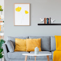 Metal Bookend Kitap tutucu 11 - White White